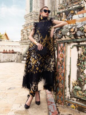 Maria B. 3-PC Signature Lawn Full Embroidered D-6050S