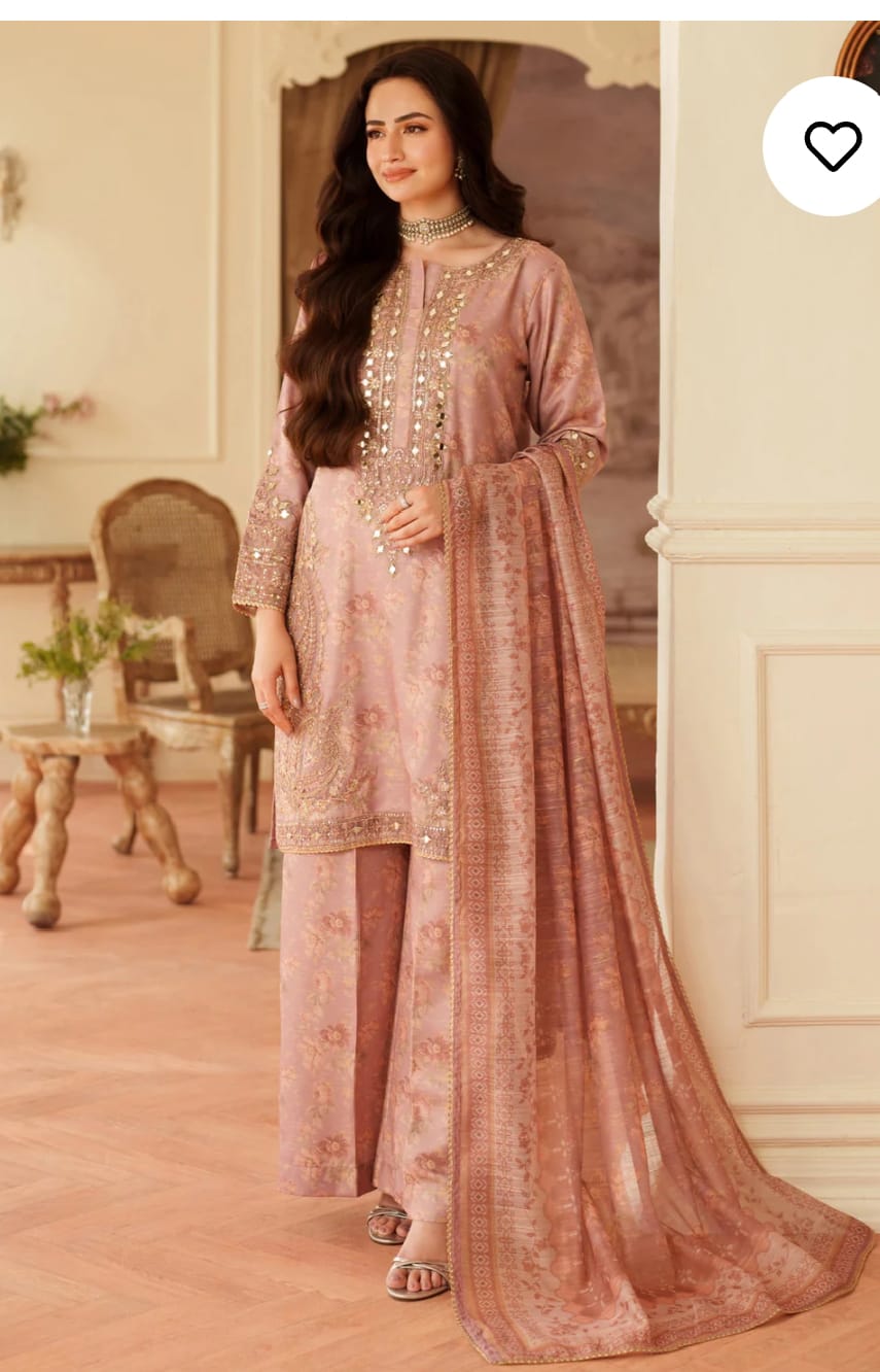 Mohagni 3-PC Digital Embroidery Lawn Collection (D-5739)