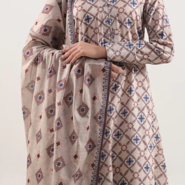 SAYA 3pc Lawn Suit | Factory Outlet Stock | U01-25666-07A