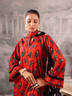 Salina Separates Printed Lawn 3PC Unstitch Suit - Chapter-1 (SSPLV1-8)